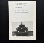 Natalia LL, Galeria Labirynt, 1977, neoawangarda