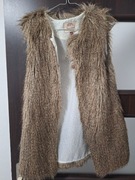 Stylowa kamizelka z sztucznego futra – Margeret Louise – rozmiar S