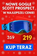 Gogle Scott Prospect TruView Lens. Dodatkowa szybka osłona nosa