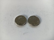 V/3 KANADA 10 CENTS 2012 i 2002 (50 LECIE PANOWANIA)