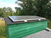 Panel słoneczny 185W, akumulator 110Ah z regulatorem + Phoenix 12/375