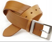 AM Leather pasek brązowy - kobieta