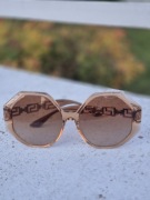 Geometryczne damskie okulary Oversize Versace 4395 5333/13