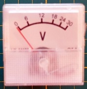 Voltomierz vu-metr 30V DC