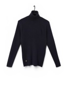 Damski Golf Prążkowany Slim Fit Czarny Lauren Ralph Lauren | R. L