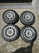 koła rajdowe speedline 15" opony szwecki kolec Dmack 5x114,3 EVO STI typeR