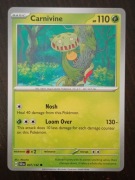 Carnivine 007/142 Karta POKEMON TCG Scarlet & Violet Stellar crown