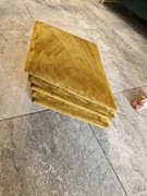 Panel Tapicerowany Musztardowy Romb