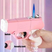 Zapalniczka pistolet ze schowkiem na papierosy