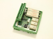 Moduł Przekaźnikowy Siemens AUT 5 3x V23042 Rezystor 820R DIN UMK