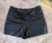 Zara skórzane spodnie rozmiar M
