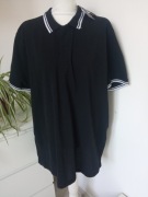 Identic nowa z metką męska czarna koszulka polo t-shirt bawełna r XL