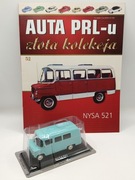 Model NYSA 521 1:43 DeAgostini Kultowe Złota Kolekcja PRL KAP Nowy