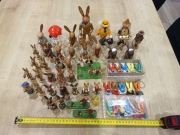 Drewniany zajączek wielkanocny. Ekologiczny.