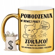 Nowy kubek na odejscie z pracy Powodzenia w nowej pracy zdrajco