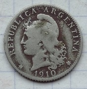 #1758 Argentyna 20 centavos 1910