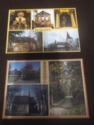 Bobowa : fragment rynku, kościół, ołtarz 