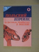 Katalog wystawy polskiego komiksu w Moskwie