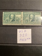 USA Scott 323 MNH** 1 Para