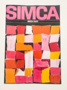 Simca 1000 - folder, prospekt, broszura
