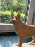 Figurka biskwitowa- owczarek niemiecki 