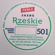 Perła jasne rześkie browar Lublin beczkowe 50l