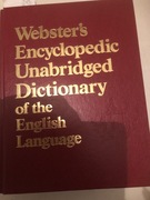 Webster’s Encyclopedic Unabridged Dictionary