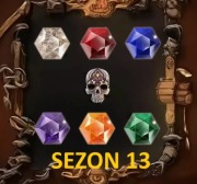 DIABLO 4 IV KLEJNOT WSPANIAŁE KLEJNOTY SEZON 13 SEZON OSĄDU GRAND GEMY