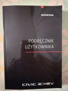 Honda civic 2022-2026 Hybryda instrukcja obsługi 