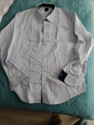 Koszula niebieska długi rękaw 188/194 