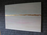 Minimalizm, złoto- duzy- 100/70