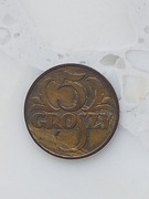 Polska  II RP  5 groszy - 1937