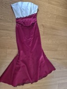 Sukienka, piękna, elegancka SUKNIA na wesele z gorsetem r.38