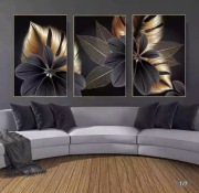 Tryptyk, zestaw trzech plakatów