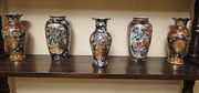 Zestaw wazonów z porcelany chińskiej ręcznie malowanej