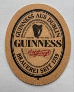 Podstawka „wafel” pod piwo Guinness