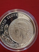 Moneta Srebrna 10 zł 2006 Dzieje Złotego GŁOWA KOBIETY