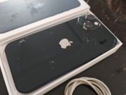 Iphone 13 czarny 256gb uszkodzony z etui Mobil Fox