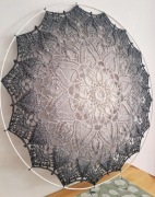 Ręcznie robiona MANDALA 70 CM
