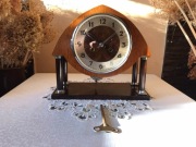 Zegar FMS MAUTHE ok. 1930 art deco amsterdamskie rarytas loft