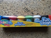 Masa plastyczna Colorino  Kids Creative 6 kolorów 336g