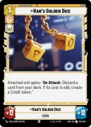 Star Wars: Unlimited - LAW - Han's Golden Dice (U) x3