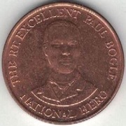 Jamajka 10 cents centów 1996 - 17 mm nr 2