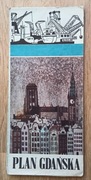 Plan Gdańska 1968 - stara mapa 