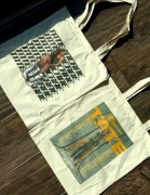 Torby bawełniane torebki tote bag bawełna cotton beżowa tate mcrae