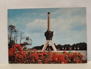 Widokówka Pocztówka Tychy Pomnik Walki i Pokoju Żyrafa 