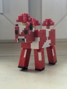 Minecraft Biome Builds Mooshroom 8cm HTL83 Figurka
