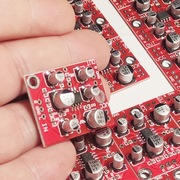 uniwersalny moduł przedwzmacniacz audio stereo 5V-15V AD828  