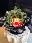 Box prezentowy podziękowanie świece słodycze święta dla taty okazja