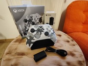 Pad Microsoft Xbox Series Arctic Camo + Oryginalny akumulatror Xbox series